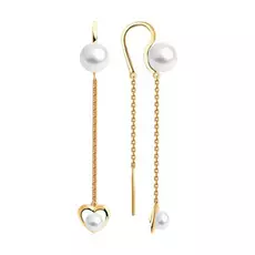 Серьги-продевки из золота 792206