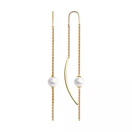 Серьги-продевки из золота 792231