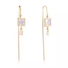 Серьги-продевки из золота Э2972-01С1113289