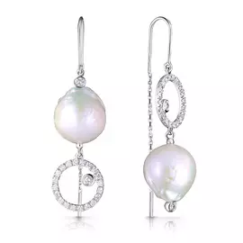 Серьги-продевки из золота Я6519274001