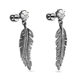 Серьги-пусеты из серебра 12-110-7989