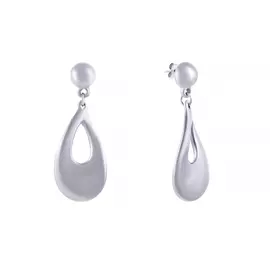 Серьги-пусеты из серебра 24495E_SR_WG