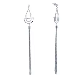 Серьги-пусеты из серебра CYZE978_SR_WG