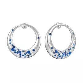 Серьги-пусеты из серебра CZ-E2535-2-X-W-X-X-Mix