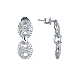 Серьги-пусеты из серебра FNE00003W_002_WG