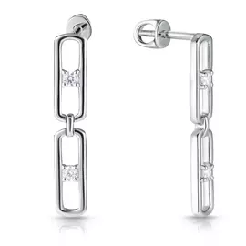 Серьги-пусеты из серебра S86611180000