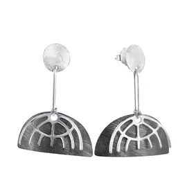 Серьги-пусеты из серебра VAG1080A_SR_WG