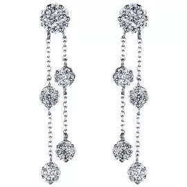 Серьги-пусеты из серебра WSE22504_001_WG