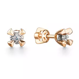 Серьги-пусеты из золота 24282-100