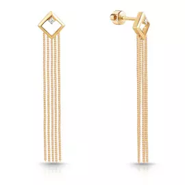 Серьги-пусеты из золота 26611625000