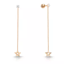 Серьги-пусеты из золота 26611807000