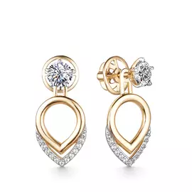 Серьги-пусеты из золота 9180846