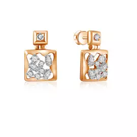 Серьги-пусеты из золота Ф7157-02-6679