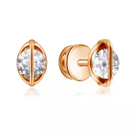 Серьги-пусеты из золота Танцующий бриллиант Air R6319177000