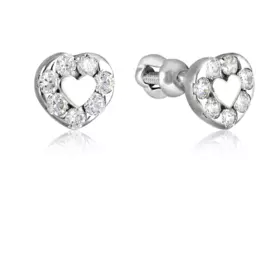 Серьги-пуссеты детские из серебра 94020088