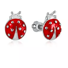 Серьги-пуссеты детские из серебра 94020529