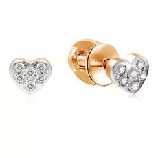 Серьги-пуссеты детские из золота 26611565000