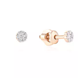 Серьги-пусеты детские из золота 26619000000