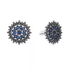 Серьги-пуссеты из серебра 160599_SR_002_WG