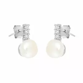 Серьги-пуссеты из серебра 1700136-1-0001820102