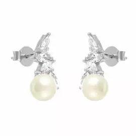 Серьги-пуссеты из серебра 1701315-0001820102