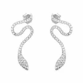 Серьги-пуссеты из серебра 1708E47-0001000102