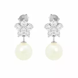 Серьги-пуссеты из серебра 1710317-0001820102