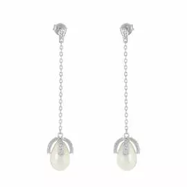 Серьги-пуссеты из серебра 17344-1-0001820102