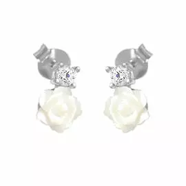 Серьги-пуссеты из серебра 1799011-0001820102