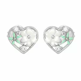 Серьги-пуссеты из серебра 1799017-0001820002