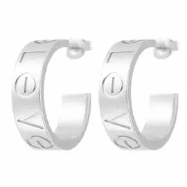 Серьги-пуссеты из серебра 181823-1-0001000002