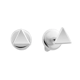 Серьги-пусеты из серебра 20-1526-23-00