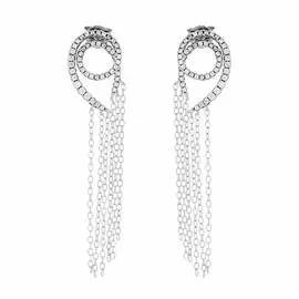 Серьги-пуссеты из серебра 3405117-0001000102