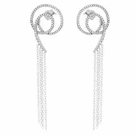 Серьги-пуссеты из серебра 3405118-0001000102