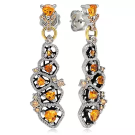 Серьги-пуссеты из серебра 5SVG001E