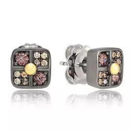 Серьги-пуссеты из серебра 7CHO001E