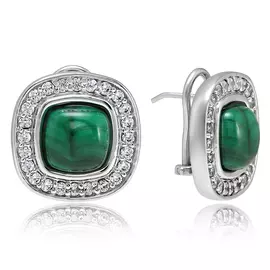 Серьги-пуссеты из серебра 7ESP013E