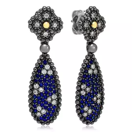 Серьги-пуссеты из серебра 7PRI015E