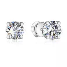 Серьги-пуссеты из серебра 89020002