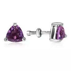 Серьги-пуссеты из серебра 92020043