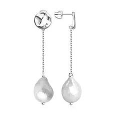 Серьги-пуссеты из серебра 92022142