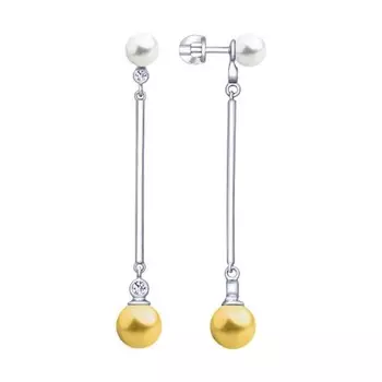 Серьги-пуссеты из серебра 94023014