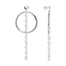 Серьги-пуссеты из серебра 94023646