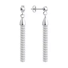 Серьги-пуссеты из серебра 94024500