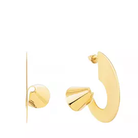 Серьги-пусеты из серебра 9954FESYSH1_SR_YG