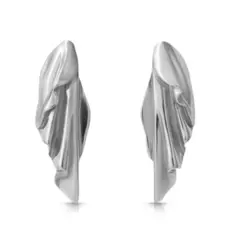 Серьги-пуссеты из серебра A-40