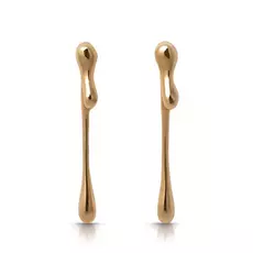 Серьги-пуссеты из серебра A-48