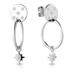 Серьги-пуссеты из серебра B1611E