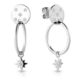 Серьги-пусеты из серебра B1611E