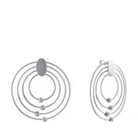 Серьги-пусеты из серебра BAG2426AIL_SR_WG